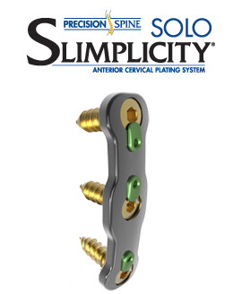 Slimplicity® SOLO Anterior Cervical Plate System